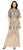 Adrianna Papell - AP1E201300 Beaded Cape Sheath Dress in Silver