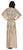 Adrianna Papell - AP1E201300 Beaded Cape Sheath Dress in Silver