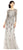 Adrianna Papell - AP1E201333 Beaded Jewel A-line Gown in Silver