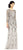 Adrianna Papell - Beaded Jewel A-line Gown AP1E201333 in Silver