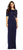 Adrianna Papell - AP1E201359 Embellished Scuba Sheath Dress in Blue