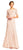 Adrianna Papell - Sequin Lace Embroidered Swirl Mesh Dress AP1E201418 in Neutral