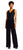 Adrianna Papell - AP1E201490 Sequined Jersey Jumpsuit in Black