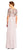 Adrianna Papell - AP1E201568 Short Sleeves Draped Satin Dress in Neutral