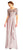 Adrianna Papell - AP1E201568 Short Sleeves Draped Satin Dress in Neutral