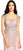 Adrianna Papell - AP1E201746 Cap Sleeves Beaded Trumpet Gown in Pink