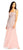 Adrianna Papell - AP1E201746 Cap Sleeves Beaded Trumpet Gown in Pink