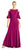 Adrianna Papell - AP1E201829 Cold Shoulder Bell Sleeves Jersey Gown in Purple