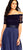 Adrianna Papell - AP1E201965 Off-Shoulder Taffeta A-line Gown in Blue