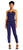 Adrianna Papell - AP1E201972 Strapless Stretch Crepe Jumpsuit in Blue