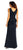 Adrianna Papell - AP1E202233 Sleeveless Layered Peplum Gown in Black