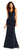 Adrianna Papell - AP1E202233 Sleeveless Layered Peplum Gown in Black