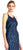 Adrianna Papell - Cross-Stringed Back Sequined Halter Gown AP1E202438 In Blue