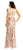 Adrianna Papell - AP1E202469 Fully Sequined Illusion Bateau Dress In Pink