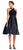 Adrianna Papell - AP1E202707 Criss Cross Halter A-Line Dress In Black