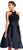 Adrianna Papell - AP1E202707 Criss Cross Halter A-Line Dress In Black