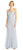 Adrianna Papell - AP1E202873 Rhinestone Embellished V-Neck Gown In Blue and Silver