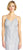 Adrianna Papell - AP1E202873 Rhinestone Embellished V-Neck Gown In Blue and Silver