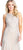 Adrianna Papell - AP1E202951 Sequined Jewel Trumpet Dress In Silver and Neutral