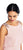 Adrianna Papell - AP1E202958 Embellished Mock Two Piece Sheath Dress In Pink