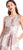 Adrianna Papell - Embellished Bateau A-line Dress AP1E203263 In Brown and Multi-Color