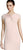 Adrianna Papell - AP1E203510 Crossed Front Keyhole Trumpet Dress In Pink