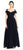 Adrianna Papell - AP1E203590 Embellished V-neck Mesh A-line Dress In Black