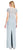 Adrianna Papell - AP1E203629 Bead Embellished Jewel Evening Gown In Blue