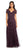 Adrianna Papell - AP1E203711 Floral Beaded Evening Dress In Purple
