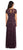 Adrianna Papell - AP1E203711 Floral Beaded Evening Dress In Purple