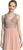 Adrianna Papell - AP1E203719 Beaded V-neck Long A-line Dress In Pink