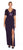 Adrianna Papell - AP1E204114 Sequin Embellished V-Neck Evening Dress In Purple