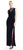 Adrianna Papell - AP1E204134 Bead Embellished High Neck Dress In Black