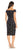 Adrianna Papell - AP1E204174 Embroidered Velvet Off-Shoulder Dress In Blue
