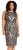 Adrianna Papell - AP1E204314 Sequined Jewel Cocktail Dress In Black and Nude