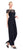 Adrianna Papell - AP1E204347 Embellished Bateau Jumpsuit In Black