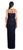 Adrianna Papell - AP1E204699 Embroidered Illusion Sheath Dress In Blue