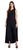 Adrianna Papell - AP1E205232 One Shoulder Crepe Jumpsuit With Cape In Black