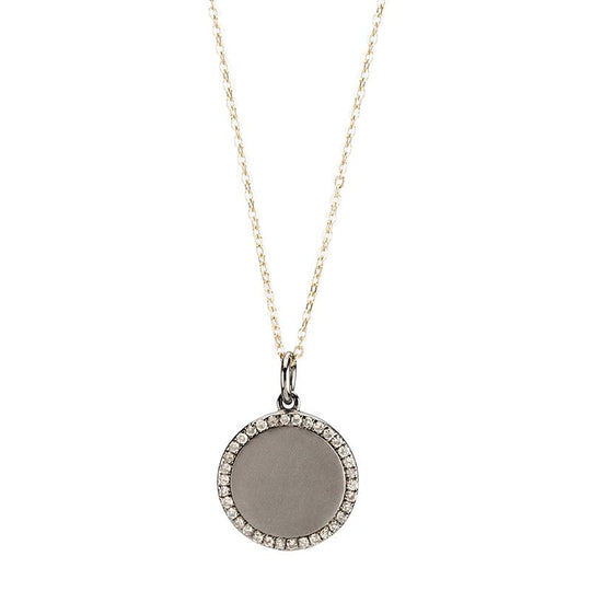 Diamond Disc with Diamond on Border