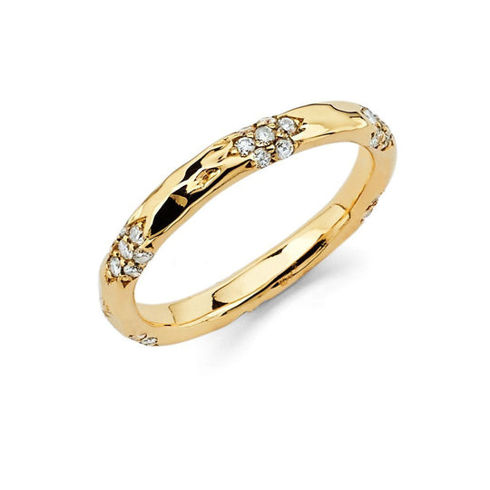 Logan Hollowell - Multi-Level Diamond Stack Ring