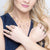 Tresor Collection - Gemstone Faceted Oval Ring Band in 18K Yellow Gold