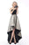 Jovani - JVN60886 Strapless High-Low Dress In Black and Gold