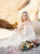 Wilderly Bride by Allure Bridals - F100L Bell Sleeve Lace Bridal Gown In White