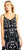 Adrianna Papell - AP1E201262 Floral Beaded Blouson Column Dress in Black, Multi-Color