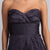Adrianna Papell - 41857710 Strapless Tiered Chiffon Cocktail Dress In Black and Gray