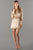 Merritt Charles -  Alcazar Dress - Gunmetal / Champagne / Rose.