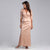 Alex Evenings - 366147 Brooch Accented Taffeta Set in Pink