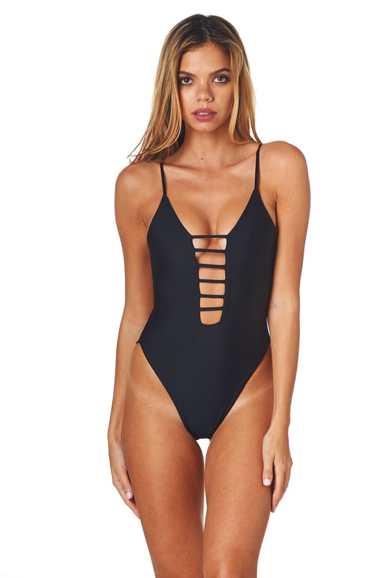 Black Cage One-Piece