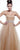 Alyce Paris Prom - 6388 Woven Strapless Sweetheart Evening Gown in Neutral