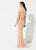 Ivonne D for Mon Cheri - 219D76W Beaded Long Sleeves Trumpet Gown in Nude